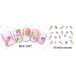 Ваденки за Нокти с Животни BLE2307